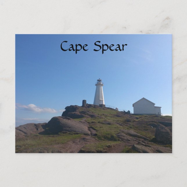 Postal Cabo Spear (Anverso)