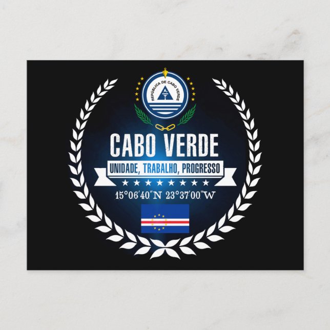 Postal Cabo Verde (Anverso)
