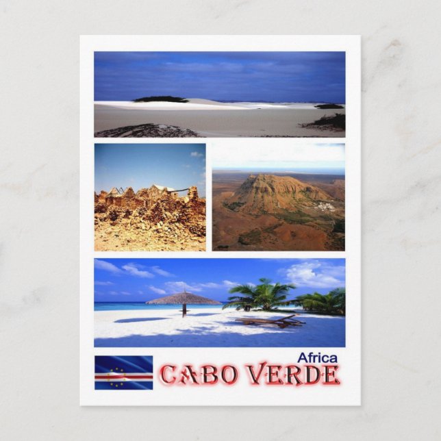 Postal Cabo Verde - (Anverso)