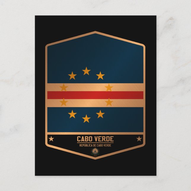Postal Cabo Verde (Anverso)