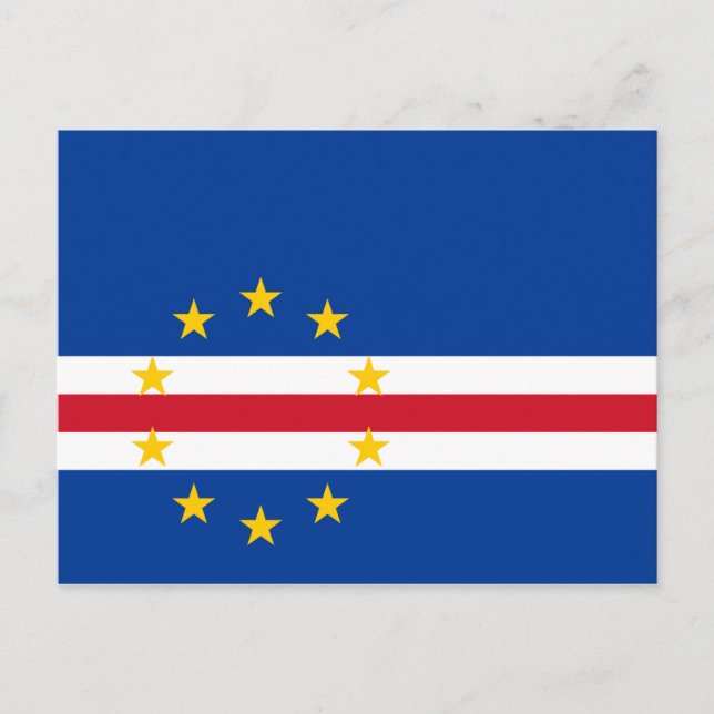 Postal Cabo Verde - Bandera de Cabo Verde (Anverso)