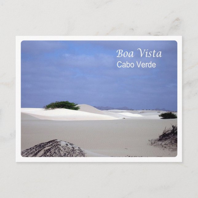 Postal Cabo Verde - Boa Vista - (Anverso)