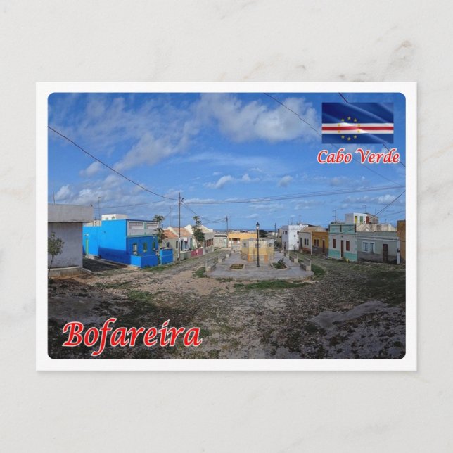 Postal Cabo Verde - Bofareira - (Anverso)