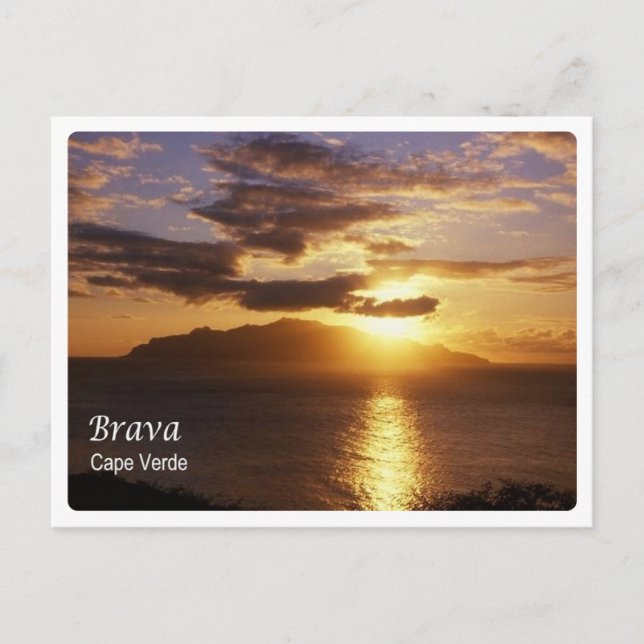 Postal Cabo Verde - Brava - (Anverso)