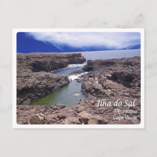 Postal Cabo Verde - Isla de Sal - Buracona -
