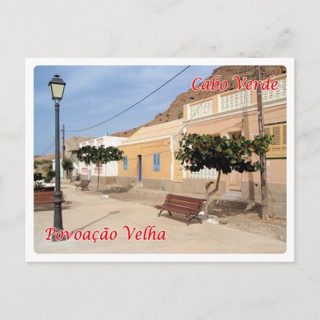 Postal Cabo Verde - Provoacao Velha - (Anverso)