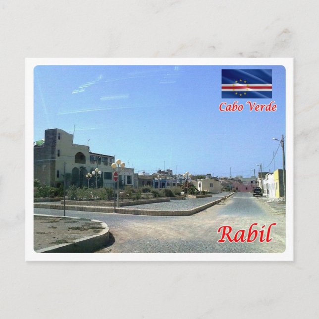 Postal Cabo Verde - Rabil - (Anverso)
