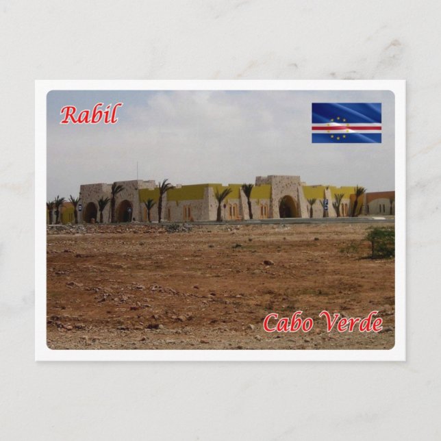 Postal Cabo Verde - Rabil - Aeropuerto - (Anverso)