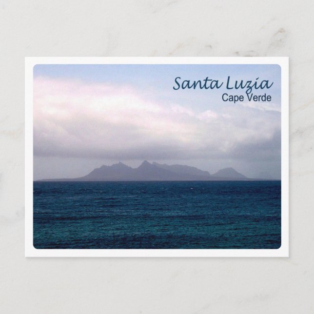 Postal Cabo Verde - Santa Luzia - (Anverso)