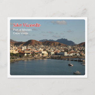 Postal Cabo Verde - Sao Vicente - Puerto de Mindelo -