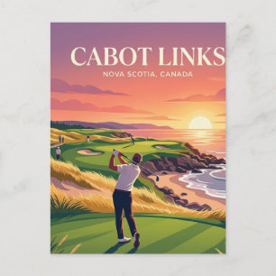Postal Cabot Links Canadá