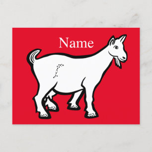Postal Cabra Animal Thunder_Cove