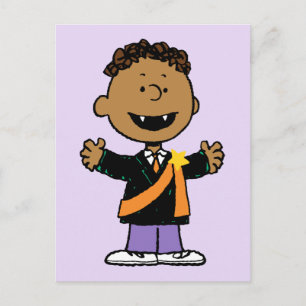 Postal Cacahuetes Franklin Halloween Vampiro