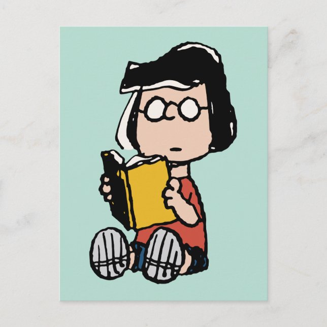 Postal Cacahuetes | Lectura Marcie (Anverso)