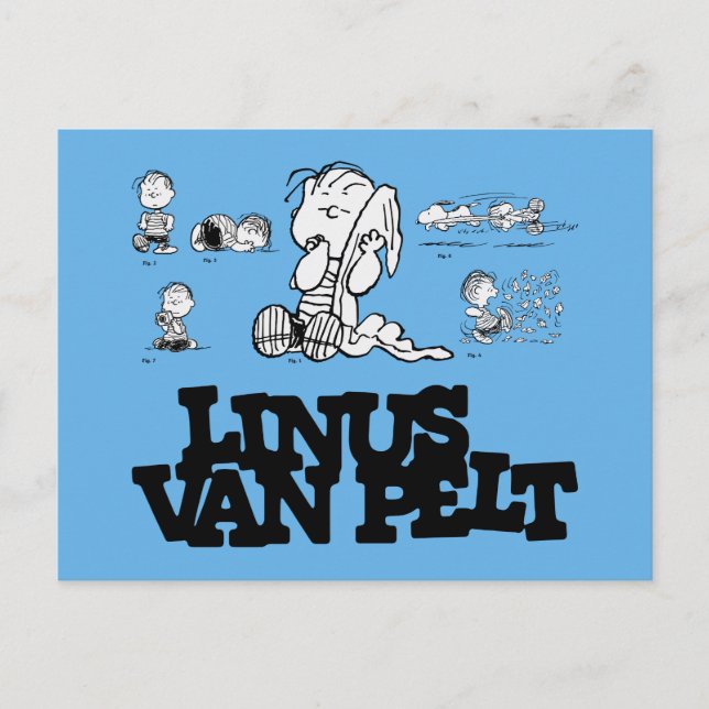 Postal Cacahuetes | Linus (Anverso)