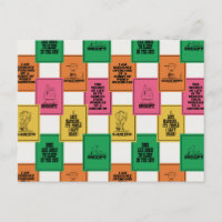 Cacahuetes | Patrón de bloques de colores divertid