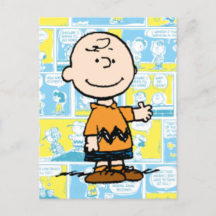 Postal Cacahuetes   Patrón de cómics de Charlie Brown