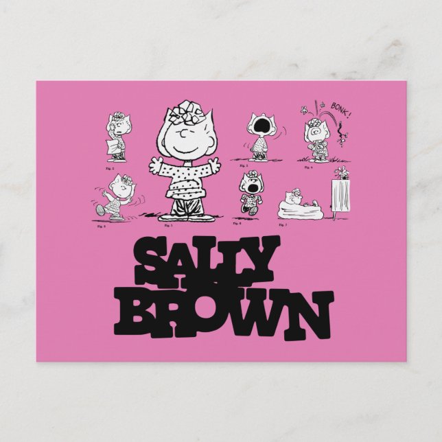 Postal Cacahuetes | Sally Brown (Anverso)