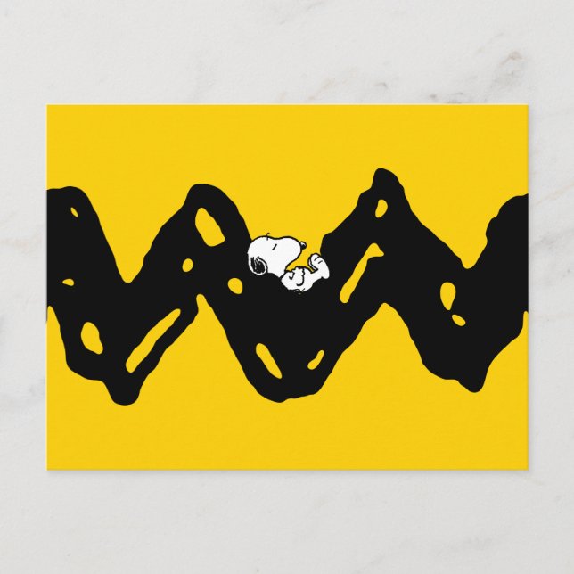 Postal Cacahuetes | Snoopy Nap (Anverso)
