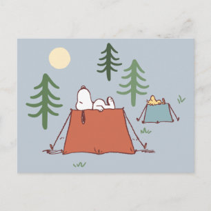 Postal Cacahuetes   Snoopy y Woodstock