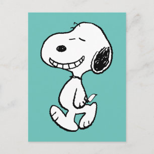 Postal Cacahuetes   Sonrisa de Snoopy