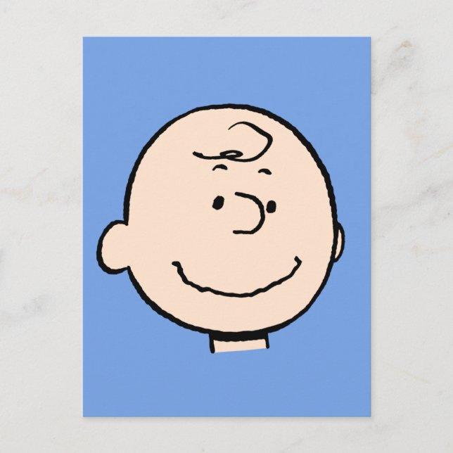 Postal Cacahuetes | Una sonrisa de Charlie Brown (Anverso)