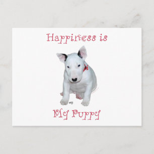 Postal Cachorro de Bull Terrier