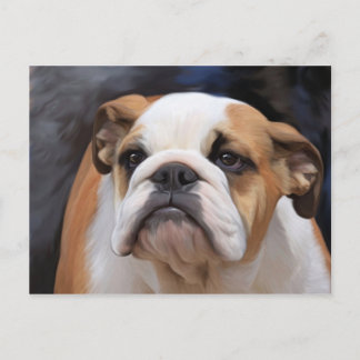 Postal Cachorro de Bulldog británico