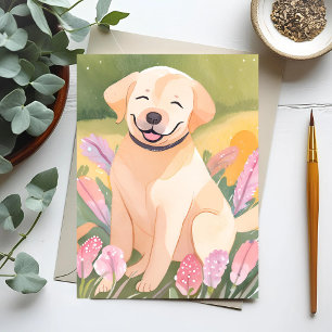 Postal Cachorro de Labrador Retriever   Labrador Dog Cute