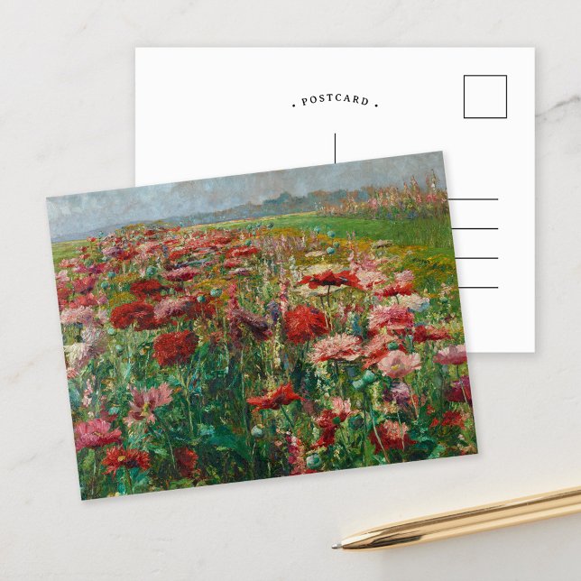 Postal Cachorros en flor | Olga Wisinger-Florian (Subido por el creador)