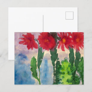 Postal Cacti floreciente   Emil Nolde  