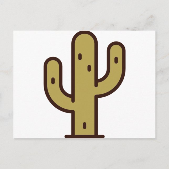 Postal cactus (Anverso)
