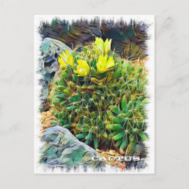Postal Cactus ポストカード