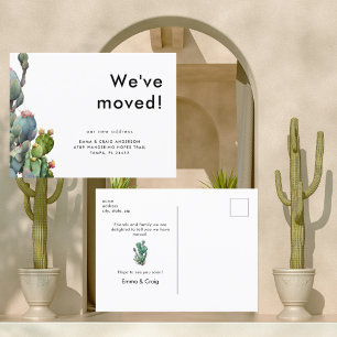 Postal Cactus acuarela que hemos movido