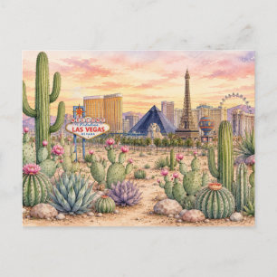 Postal Cactus del Desierto Cactus Botánicos