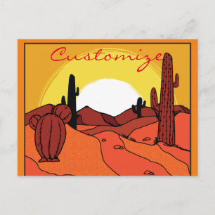 Postal Cactus del desierto Thunder_Cove