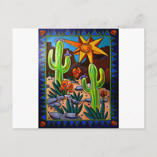 Postal Cactus en el sudoeste