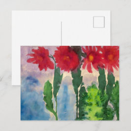 Postal Cactus en Flor | Emil Nolde |