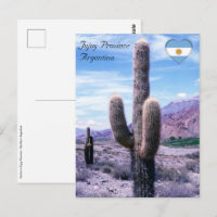 Cactus en la provincia de Jujuy - norte de Argenti