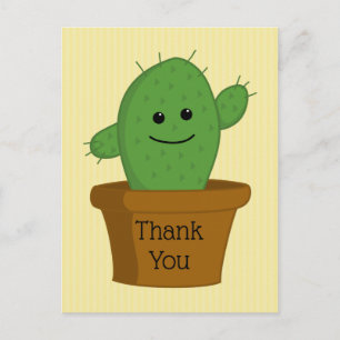 Postal Cactus Gracias