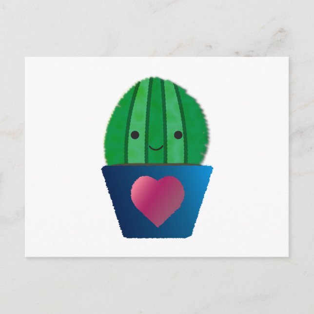 Postal Cactus Love (Anverso)