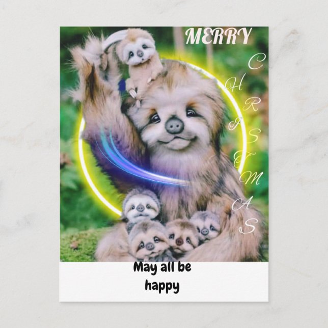 Postal CAD de navidades (Anverso)