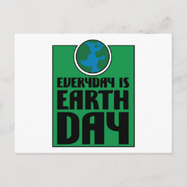 Postal Cada día es el Día de la Tierra