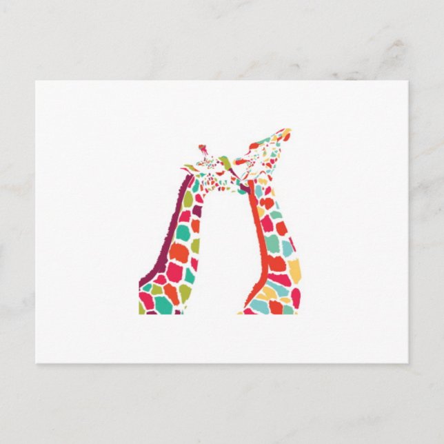 Postal Cada producto Giraffe (Anverso)