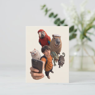 Postal Cada selfie es un encuentro mágico