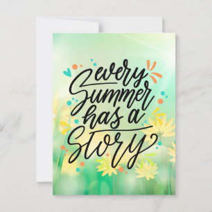Postal Cada Verano Tiene Una Historia -23431