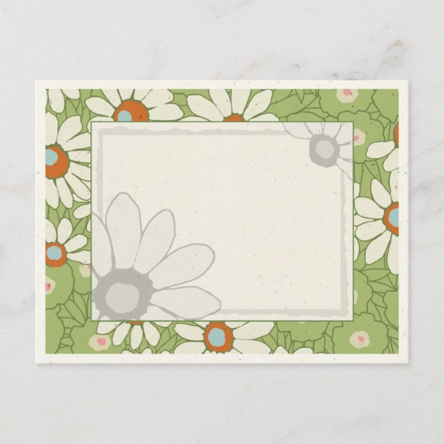 Postal Cadena de margarita en día (Anverso)