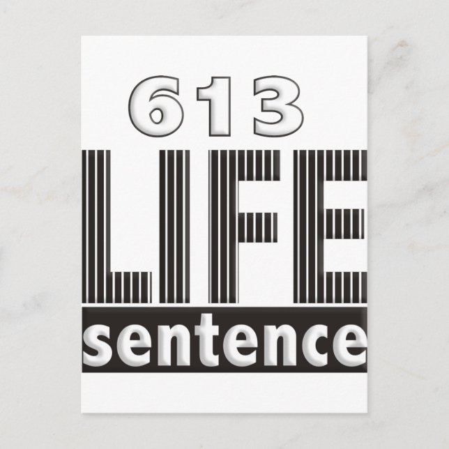 Postal Cadena perpetua (Anverso)