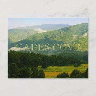 Postal Cades Cove - Grandes Montañas Ahumadas