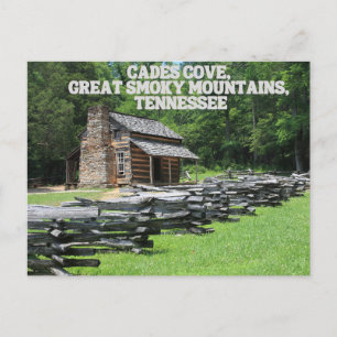 Postal Cades Cove Great Smoky Mountains Postcard